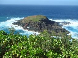 desert island in Hawaii