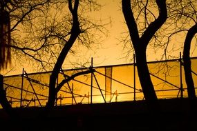 Sunset in Beijing