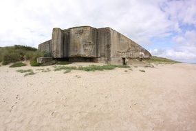 bunker beach, france