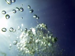 little water bubbles