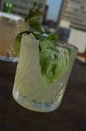 ice mint sommer cocktail