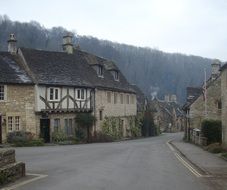 the village is picturesque