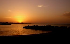 sunset trapani sicily