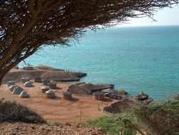 beach of ras bir in djibouti