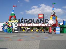 entrance to legoland in germany