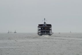 ship on lake constance