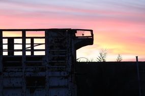 colorful sunset skies