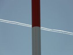 tower on the background of blue sky