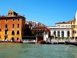 Venice canal in italy