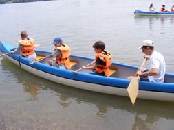 Rowing in Danube