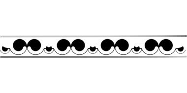border ornament design drawing