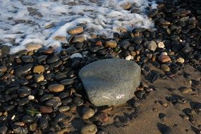 stones shingle beach