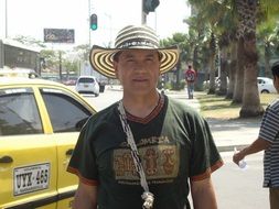 man in Barranquilla, Colombia