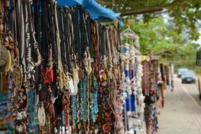 bracelets on beach for sale