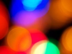 xmas lights focus