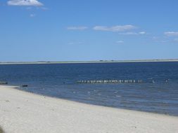 summer seascape of the north sea