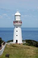 lighthouse in national park on cape otway