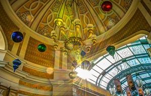bellagio casino las vegas interior dome