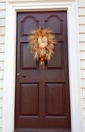 door wreath christmas