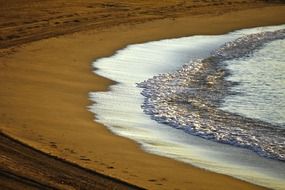 sea sand edge