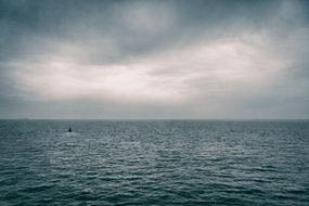 wonderful horizon cloudy