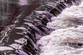 Rapids of the water