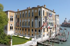 historic beautiful building in venice