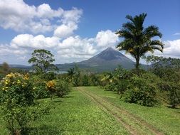 Costa Rica volcano