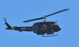 army helicopter flying