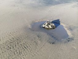 Sand on the beach