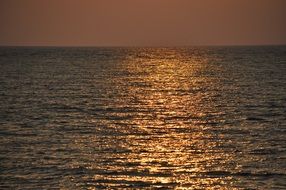 Baltic Sea at sunset