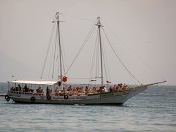 really beautiful schooner boat