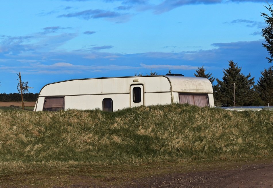 camping in the park