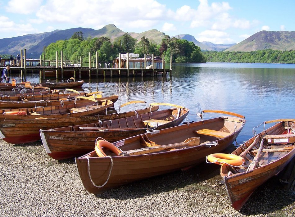 boats on lake