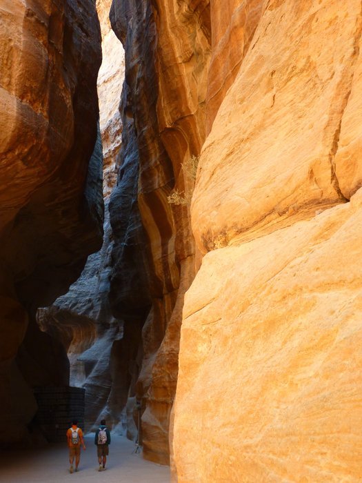 siq canyon in Jordan