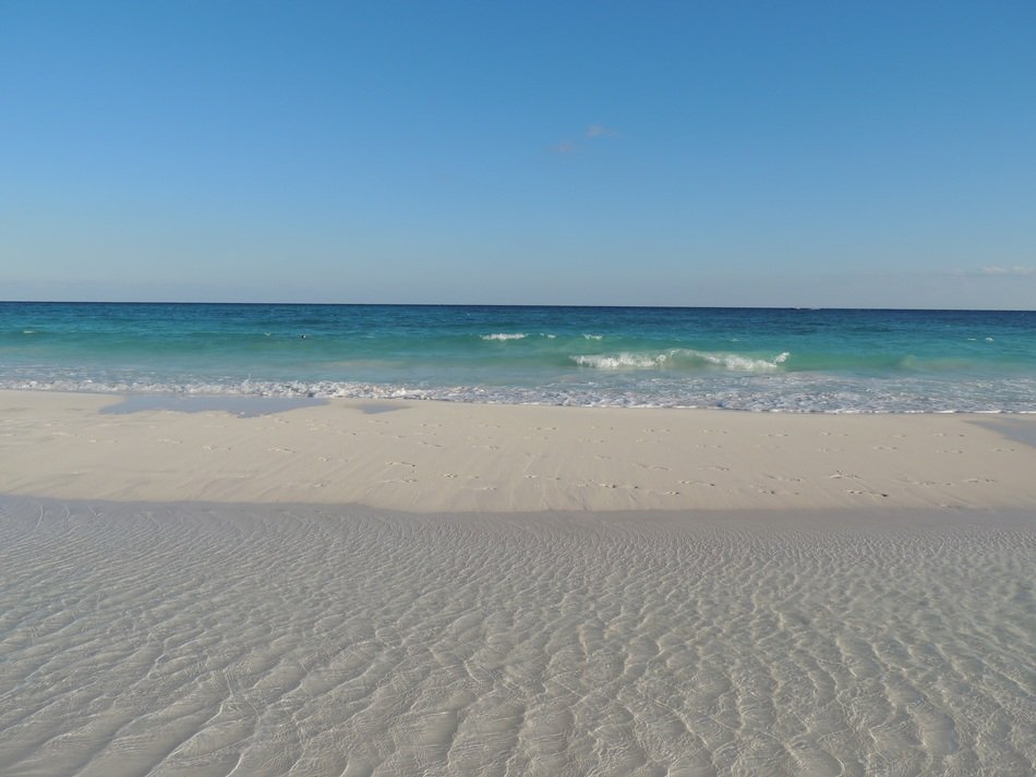 landscape of the xpu-ha beach