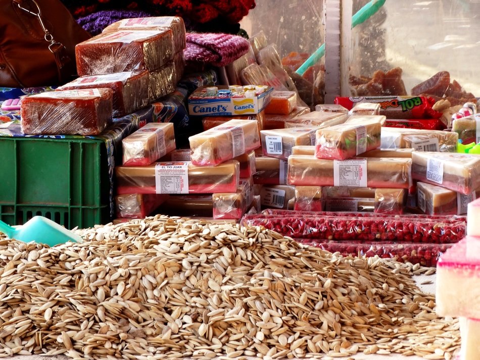 sweet typical seeds of Mexico