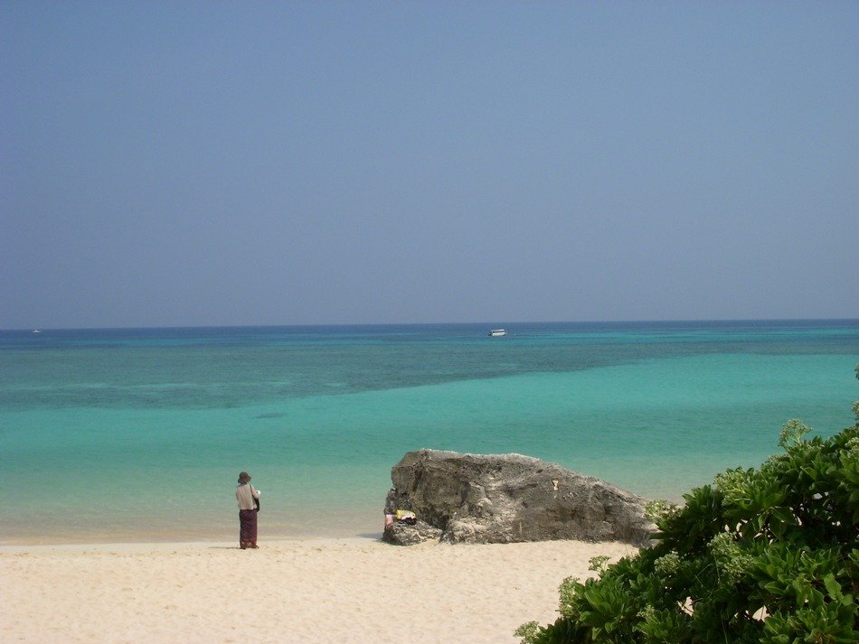 man on the island of Hateruma