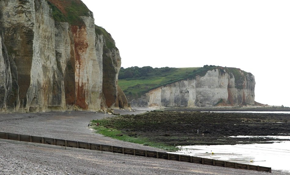 rocks on the beach in France