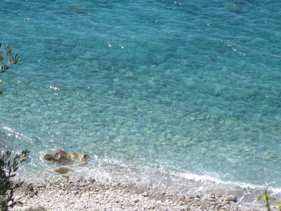 clear turquoise ocean