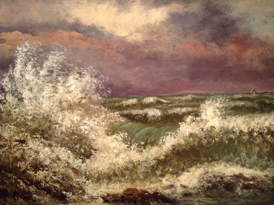 art painting ocean