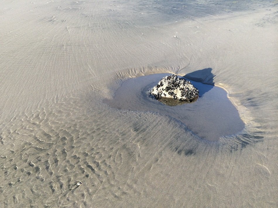 Sand on the beach