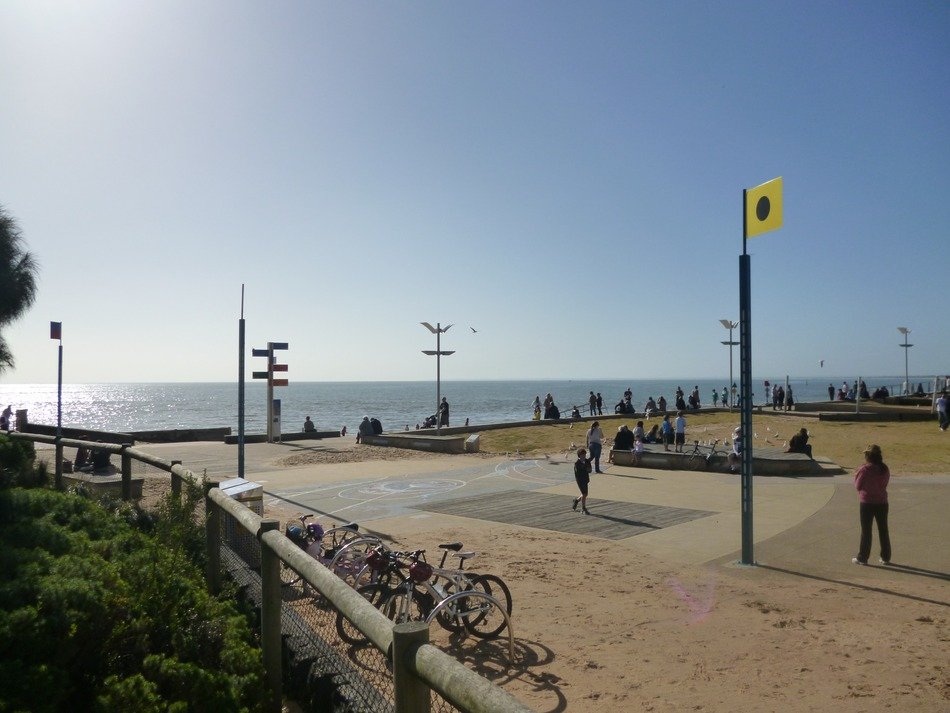 Beach in Frankston
