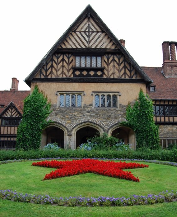 lawn near the castle