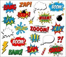 Superhero Comic Book Text By Yarkodesign N2