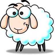 Funny Sheep At Clkercom Vector Online Royalty N2