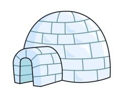 drawn igloo