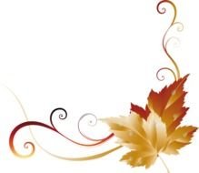 Border autumn drawing