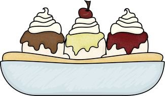 Ice Cream Floats drawing