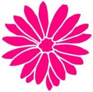 Dahlia Fushia At Clkercom Vector Online Royalty